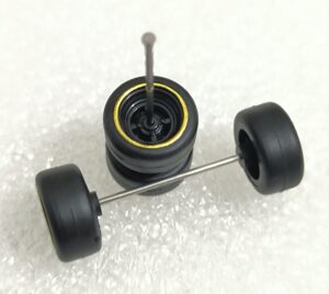 Rubber Tyres/Wheels for 1/64 Scale Models (M61)