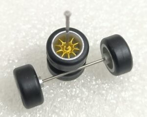 Rubber Tyres/Wheels for 1/64 Scale Models (M60)