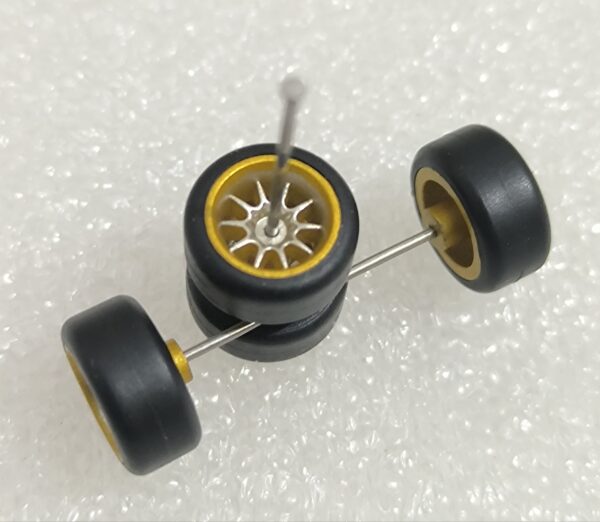 Rubber Tyres/Wheels for 1/64 Scale Models (M59)