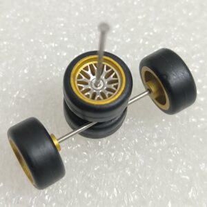 Rubber Tyres/Wheels for 1/64 Scale Models (M57)