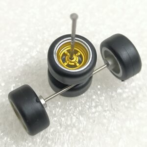 Rubber Tyres/Wheels for 1/64 Scale Models (M55)