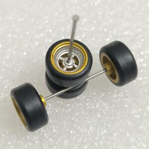 Rubber Tyres/Wheels for 1/64 Scale Models (M54)