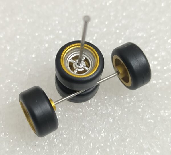Rubber Tyres/Wheels for 1/64 Scale Models (M54)