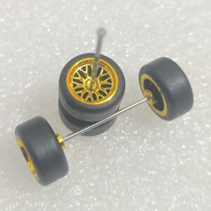 Electroplating Rubber Tyres/Wheels for 1/64 Scale Models (M79)