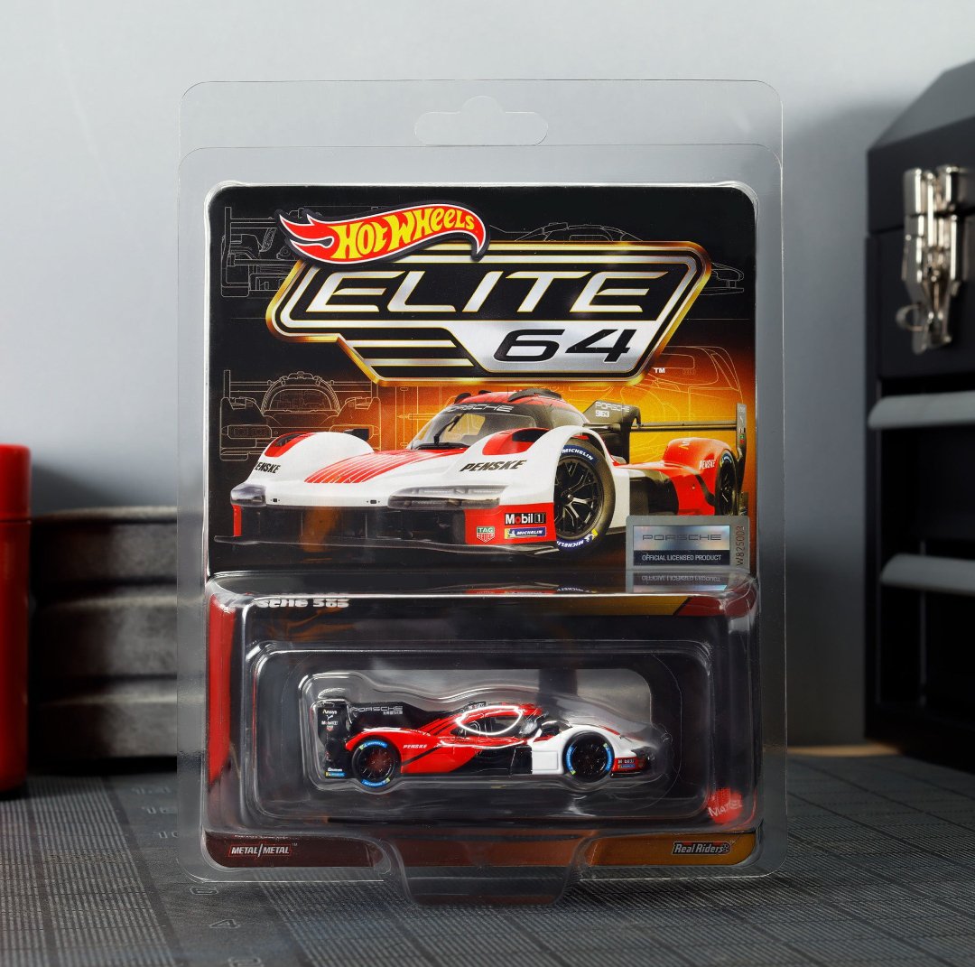 Hot Wheels Elite 64 – Porsche 963 | Premium 1:64 Die-Cast Car (Factory sealed box) - Image 2